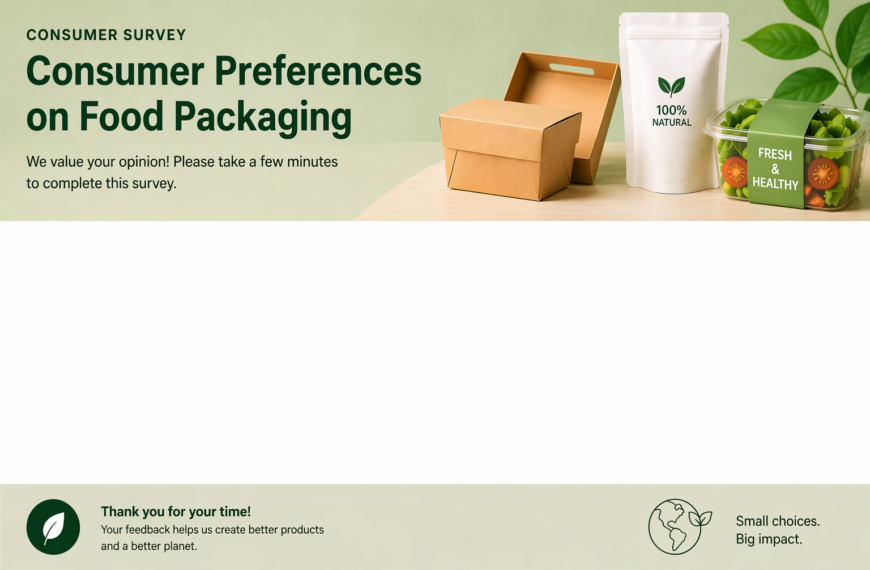 Survey about Consumer preferences on Food Packaging