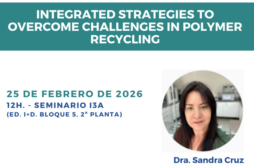 Seminario “Integrated Strategies to Overcome Challenges in Polymer Recycling”